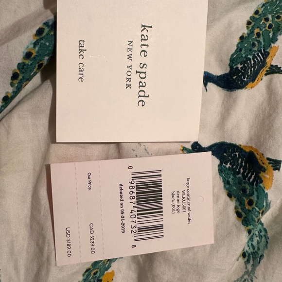 Kate Spade Black Wallet - Picture 8 of 8